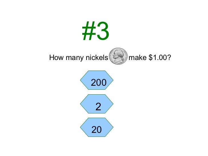 How Many Nickels Are In $1.00 How Many Nickels Are In $1.00